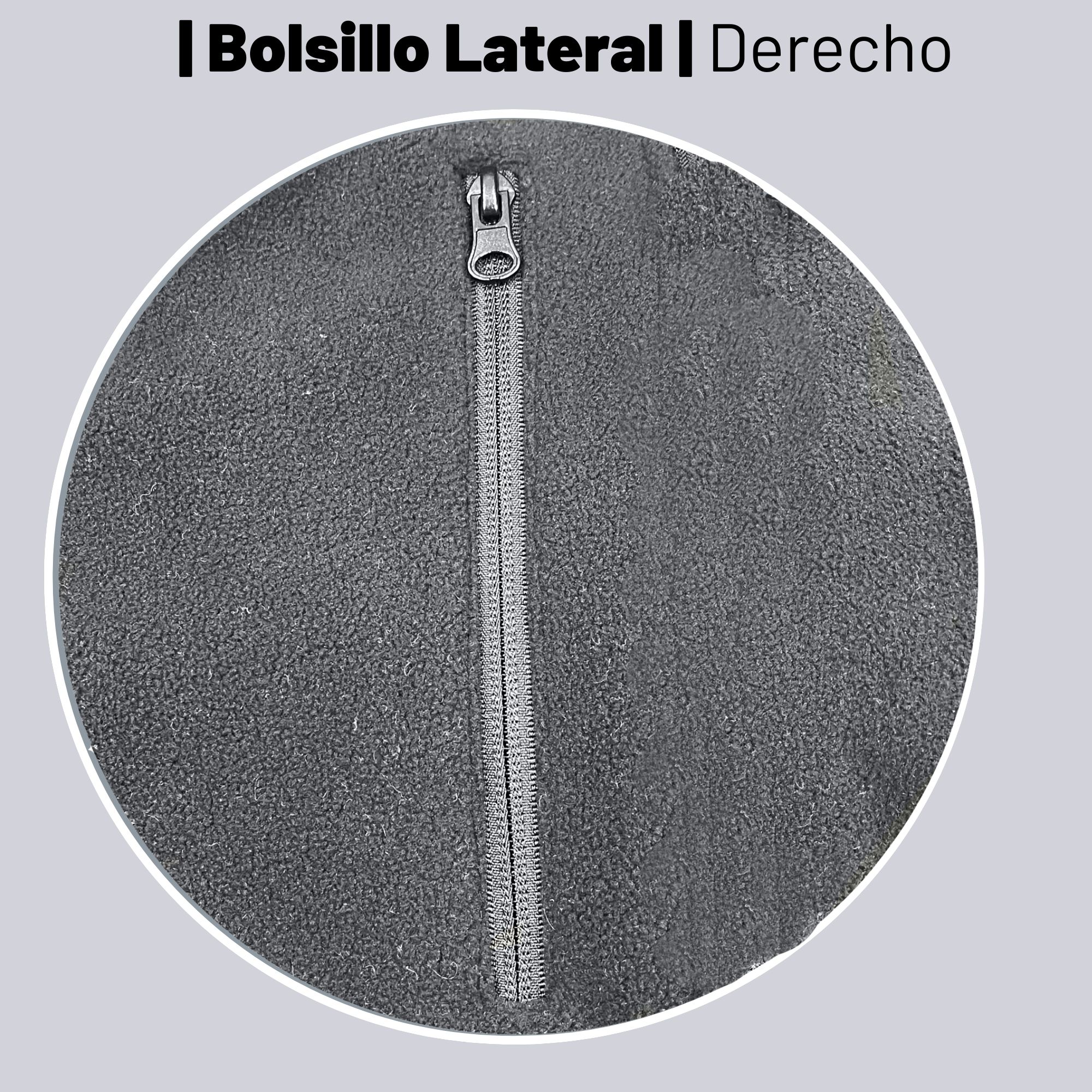 Polerón Micropolar Color Negro - Imagen 4