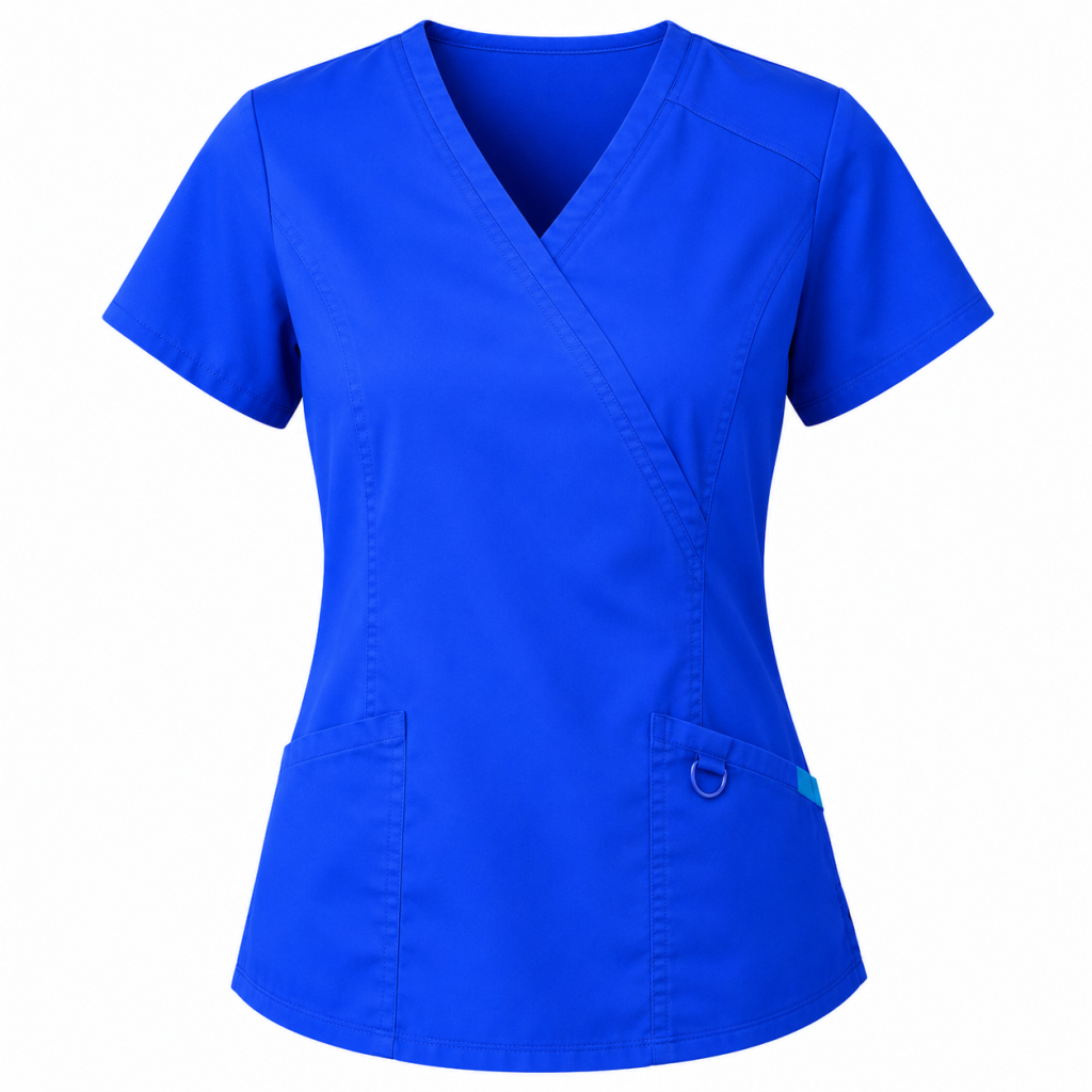 Top Mujer Clinica/ Azulino