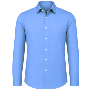 Camisa M/L Oxford Celeste