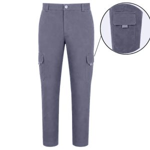 Pantalon Twill | Cargo |  color gris acero