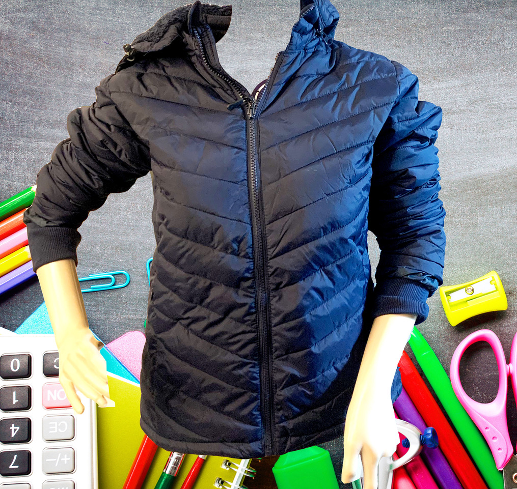 Parka Colegio Azul Mujer - Mr. Henry