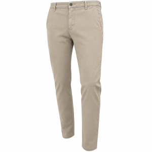 Pantalón  elastizado gabardina gruesa  color crudo