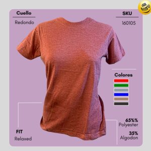 Polera | Cuello Polo | (Mujer) | Colores
