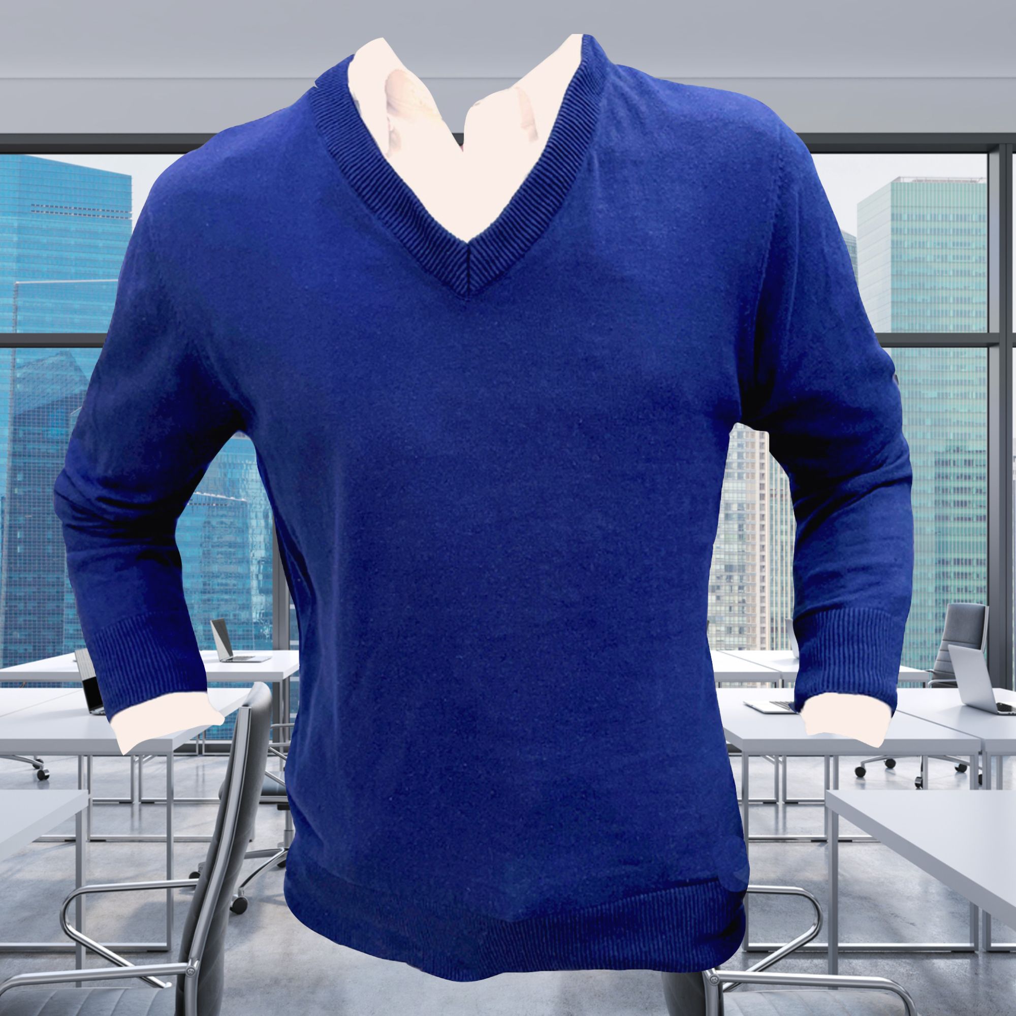 Sweater hombre Azul marino Mr. Henry