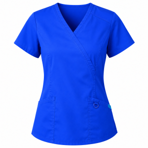 Top Mujer Clinica/ Azulino