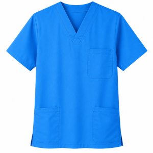 Top | Clinica | Hombre- Celeste